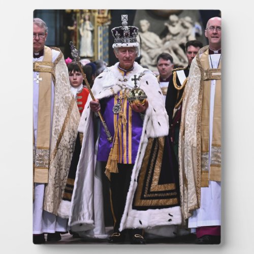 King Charles III Coronation Day Plaque