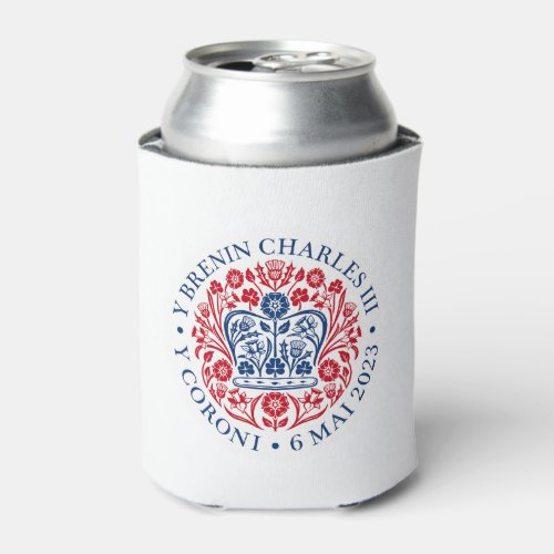 King Charles III Coronation Emblem Royal Souvenir Can Cooler