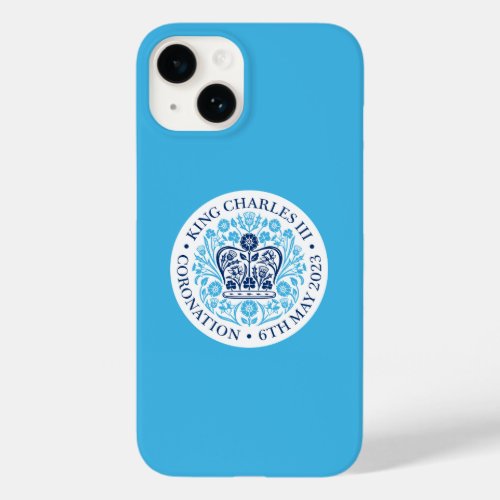 King Charles III Coronation Emblem Royal Souvenir Case_Mate iPhone 14 Case