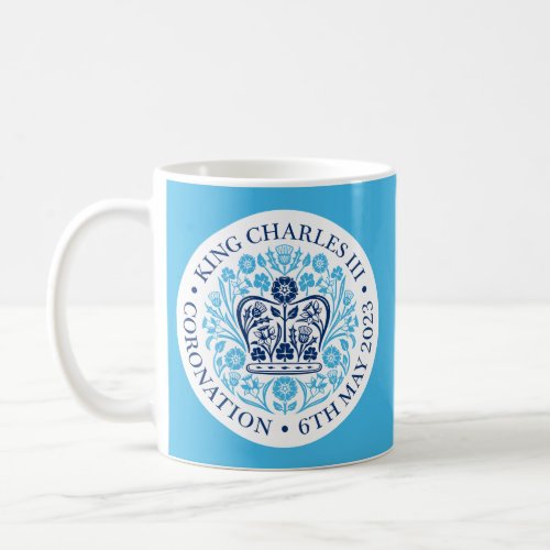 King Charles III Coronation Emblem Tea Coffee Mug