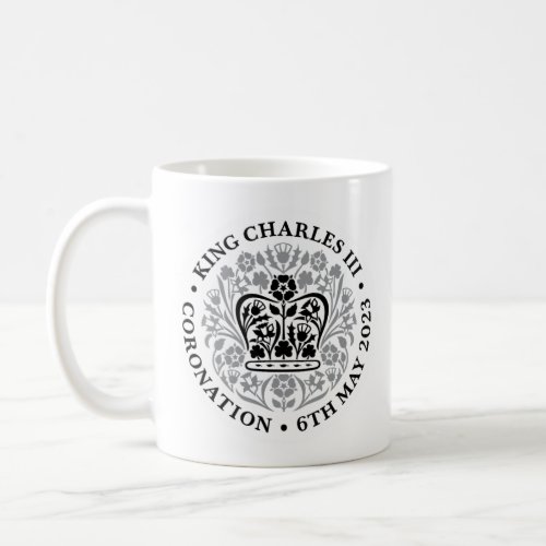 King Charles III Coronation Emblem Tea Coffee Mug