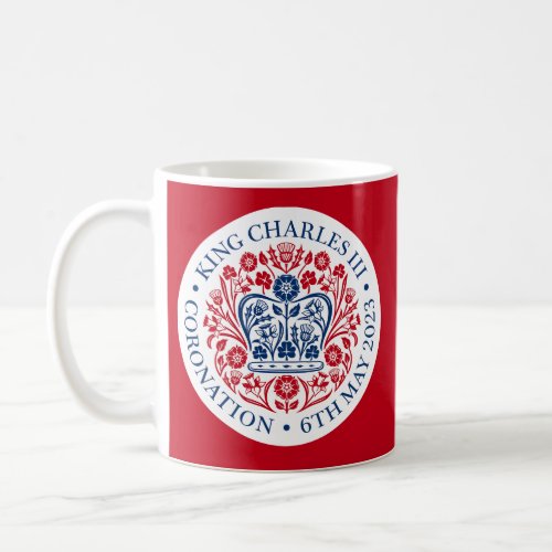 King Charles III Coronation Emblem Tea Coffee Mug