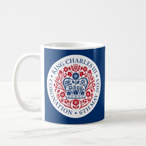 King Charles III Coronation Emblem Tea Coffee Mug