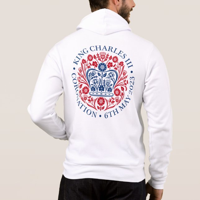 King Charles III Coronation Hoodie (Back)