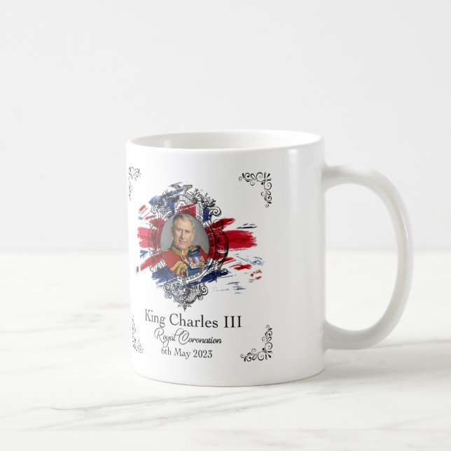 King Charles III Coronation Image Mug (Right)