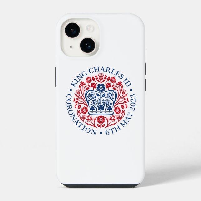 King Charles III Coronation Iphone Case (Back)