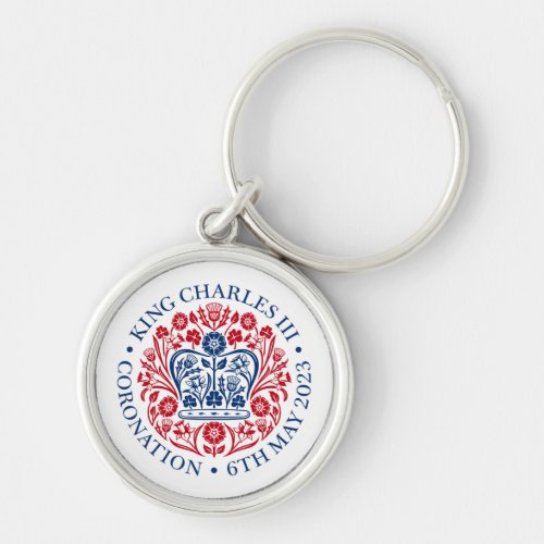 King Charles III Coronation Keychain