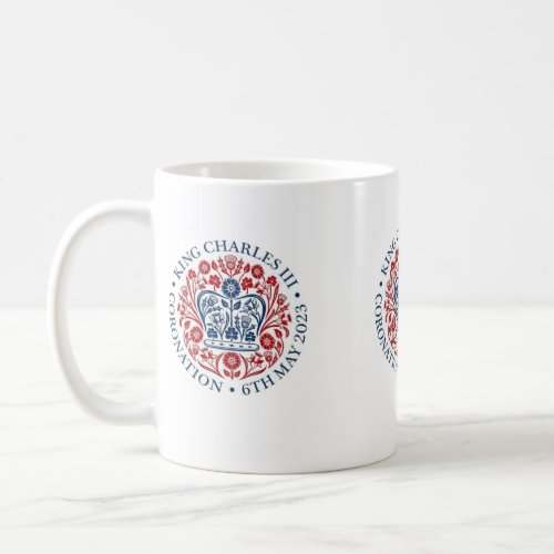 King Charles III Coronation logo Commemorative Coffee Mug