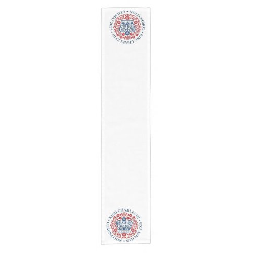 King Charles III Coronation logo  Table Runner