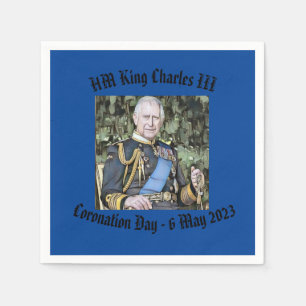 King Charles III Coronation Napkins