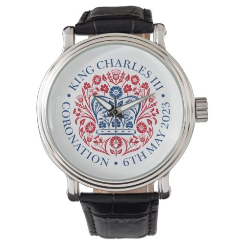 King Charles III coronation official design Watch