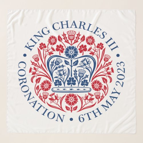 King Charles III Coronation Scarf