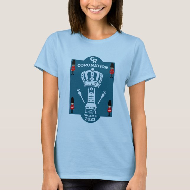King Charles III Coronation Street Party T-Shirt (Front)