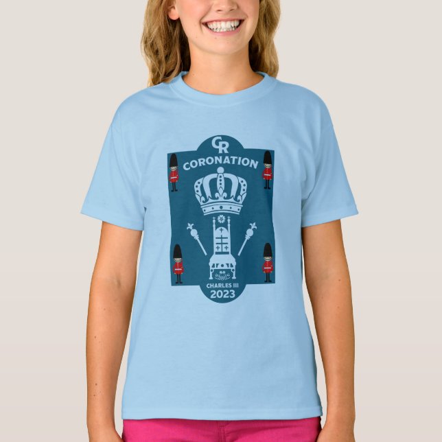 King Charles III Coronation Street Party T-Shirt (Front)