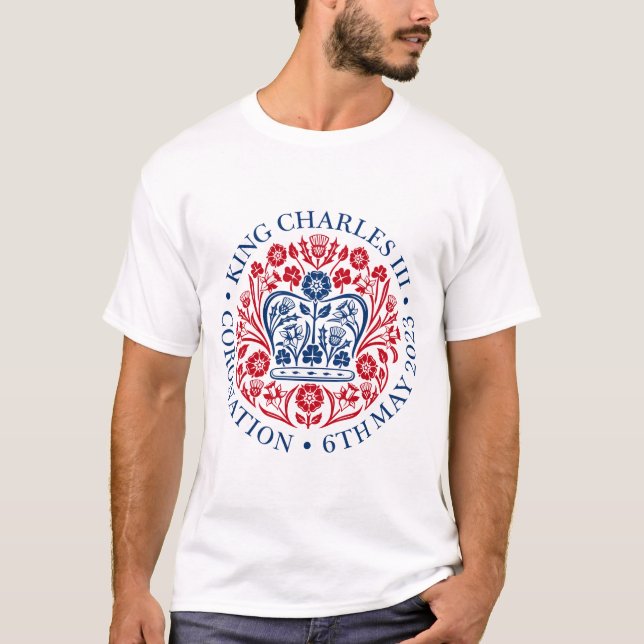 King Charles III Coronation T-Shirt (Front)
