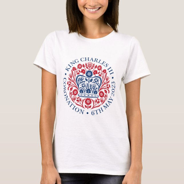 King Charles III Coronation T-Shirt (Front)