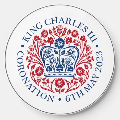 King Charles III Coronation Wireless Charger