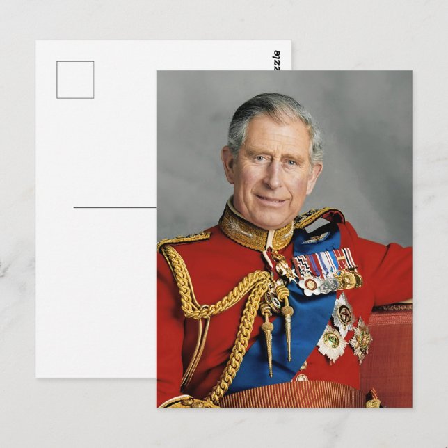 King Charles III  Postcard (Front/Back)