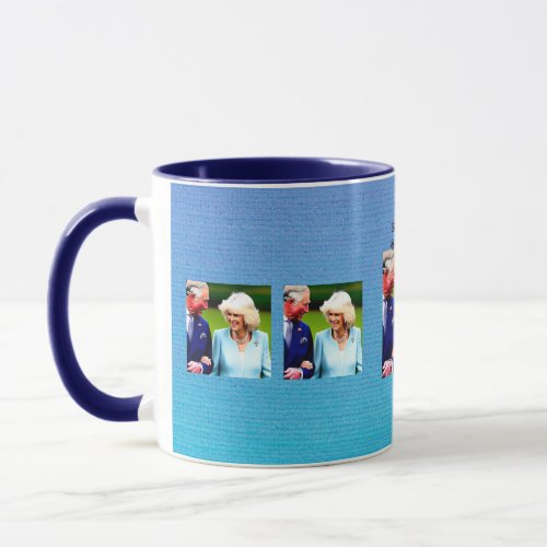 King Charles III  Queen Camilla Coronation Mug