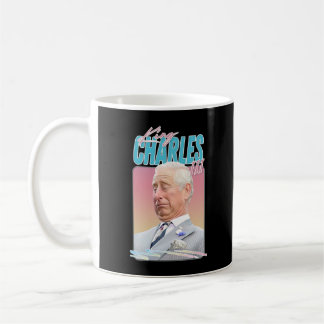 King Charles III - Retro Esthetic Fan Design  Coffee Mug