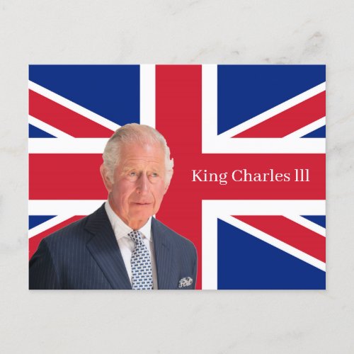 King Charles lll  Postcard