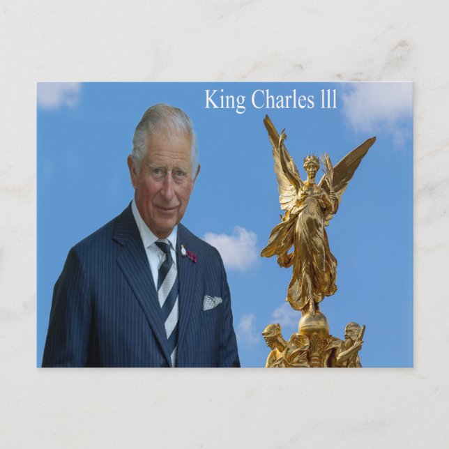King Charles lll Postcard (Front)