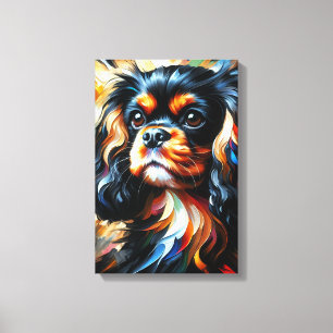 King Charles Spaniel Acrylic Print Canvas Art