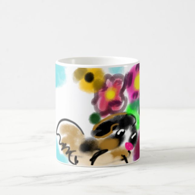 King charles spaniel  coffee mug (Center)