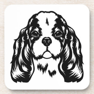 King Charles Spaniel Dog Beverage Coaster