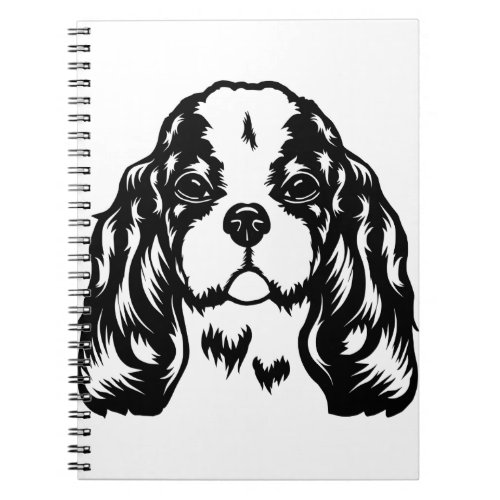 King Charles Spaniel Dog Notebook