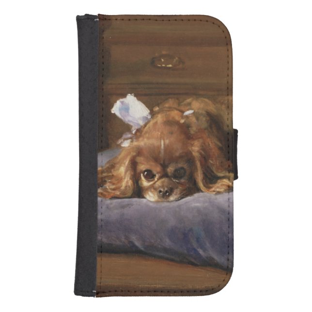 King Charles Spaniel Samsung Galaxy Wallet Case (Front)