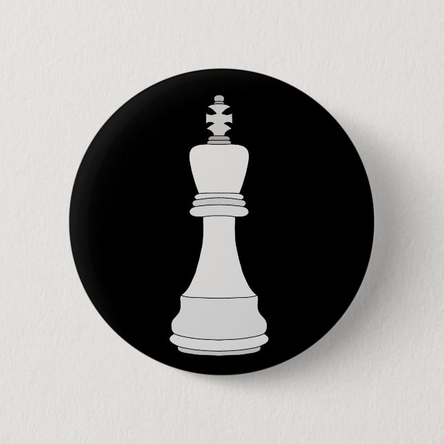 King Chess Button (Front)