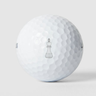 King Chess Golf Balls
