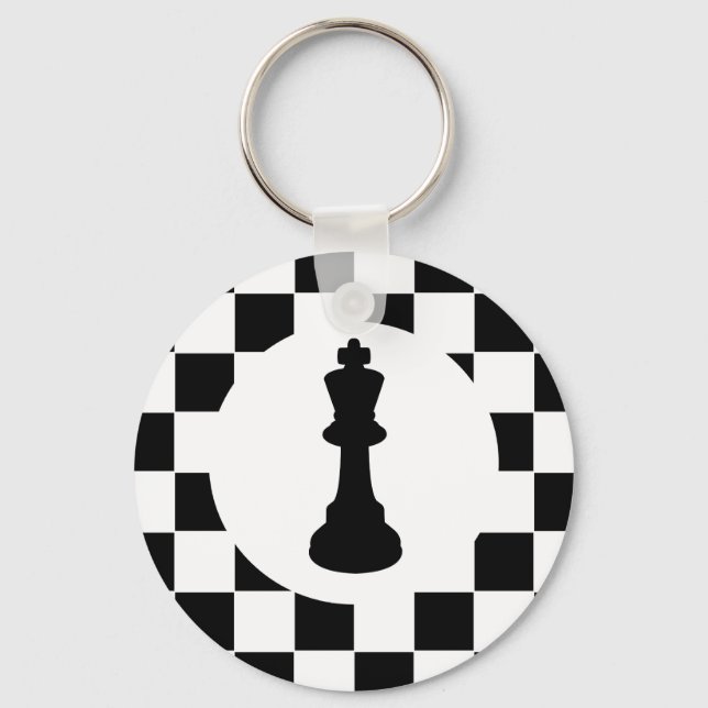 King Chess Piece - Keychain - Chess Party Favors (Front)