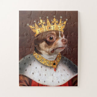 King Chihuahua Jigsaw Puzzle