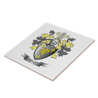 King Coat of Arms Ceramic Tile
