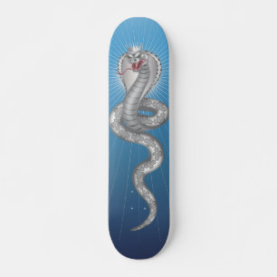 King Cobra - Blue Skateboard Deck
