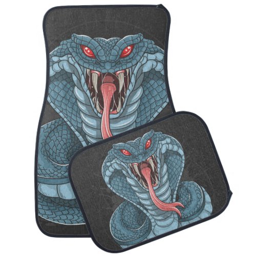 King Cobra  Car Floor Mat