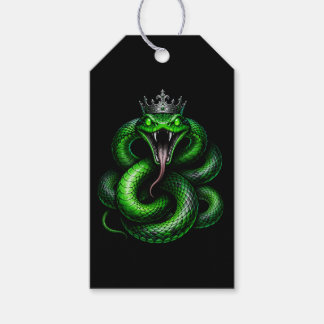 King Cobra Crown Gift Tag