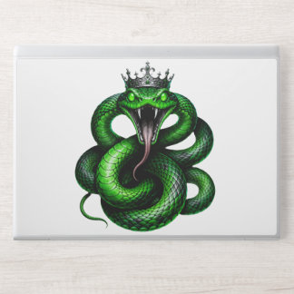 King Cobra Crown Laptop Skin