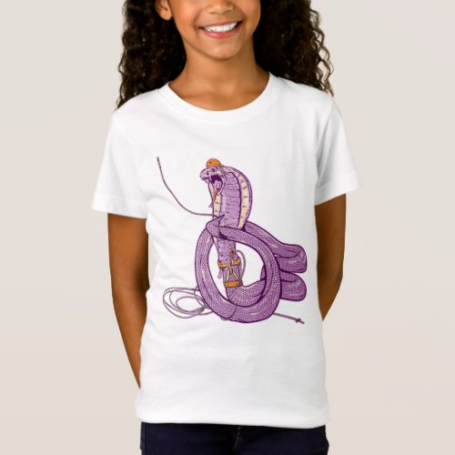 King Cobra Snake Rock Climbing T_Shirt