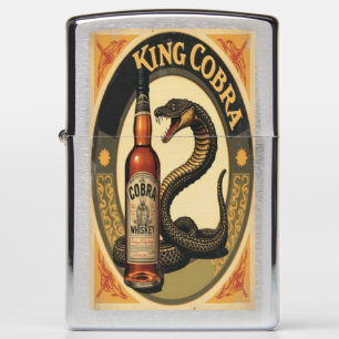 King Cobra Whiskey Zippo Lighter