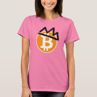 KING COIN _Bitcoin_Black Crown Women's T-Shirt