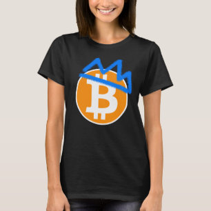 KING COIN _Bitcoin_Blue Graffiti Crown Women's T T-Shirt