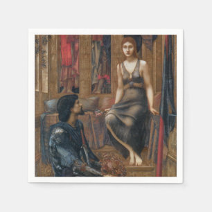 King Cophetua and the Beggar Maid (by Burne-Jones) Napkins