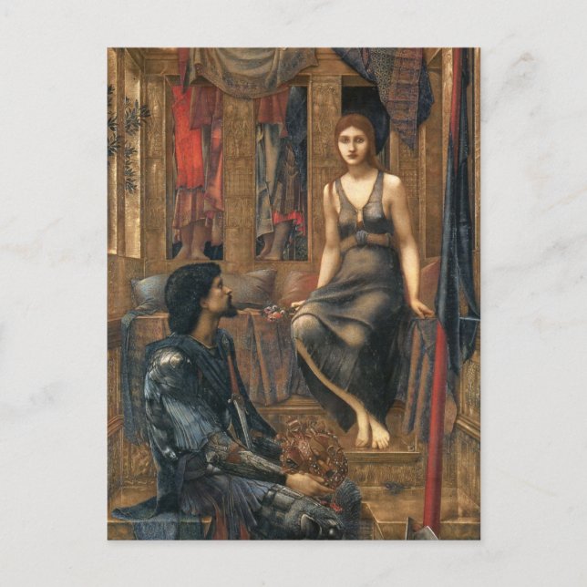 King Cophetua and the Beggar Maid Postcard (Front)