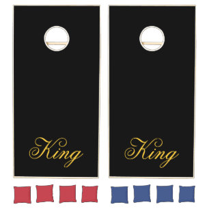 King Cornhole Set