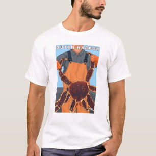 King Crab Fisherman - Dutch Harbor, Alaska T-Shirt