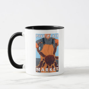King Crab Fisherman - Pike Place Market, Seattle Mug