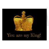 King Crown Custom Postcard (Front Horizontal)